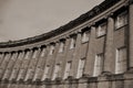 The Royal Crescent in Bath England Royalty Free Stock Photo