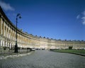 The Royal Crescent ,Bath, England Uk Royalty Free Stock Photo