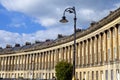 Royal Cresent in Bath Royalty Free Stock Photo