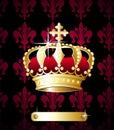 Royal crown vector