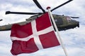 Royal Danish Air Fore rescue Royalty Free Stock Photo