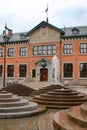 The Royal Duty Chamber designed by the architect Hack Kampmann in 1902. Aalborg, Jutland, Denmark. Royalty Free Stock Photo