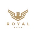 Royal eagle logo emblem