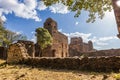 Royal Enclosure Fasil Ghebbi Fasilides castle (Fasil Gemb) in Gondar, Ethiopia Royalty Free Stock Photo