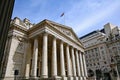 Royal Exchange building, London Royalty Free Stock Photo