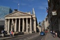 Royal Exchange Cornhill Street London Royalty Free Stock Photo