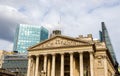 Royal Exchange, a historic building in London Royalty Free Stock Photo