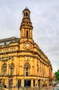 The Royal Exchange, a historic building in Manchester, England Royalty Free Stock Photo