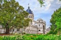 Royal Exhibition Building, a UNESCO world heritage site in Melbourne, Australia Royalty Free Stock Photo