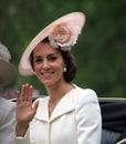 Royal Family attending The Trooping of The Colour, 2017.