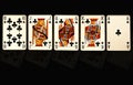 Royal flush Royalty Free Stock Photo