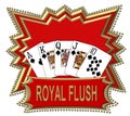 Royal flush illustration