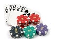 Royal Flush Spades Royalty Free Stock Photo