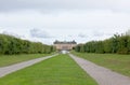 The royal garden of Drottningholms Palace Royalty Free Stock Photo