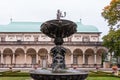 Royal garden at prague. Czech Republic Royalty Free Stock Photo