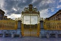 Royal Gates of Versailles Palace Royalty Free Stock Photo