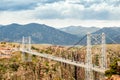 Royal George Suspension Bridge, Colorado, USA Royalty Free Stock Photo