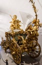 Royal ceremonial carriage in the Marstall museum