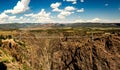 Royal Gorge Bridge Panorama in Colorado