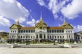 Royal grand palace temple emerald architecture, Thailand Royalty Free Stock Photo