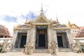 The Royal Grand Palace and Temple of the Emerald Buddha Bangkok, Thailand - June 18,2020 : Entrance to The Phra Maha Montien Group Royalty Free Stock Photo