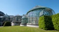 Royal Greenhouses at Laeken, Brussels, Belgium, composed of a complex of a number of greenhouses