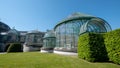 Royal Greenhouses at Laeken, Brussels, Belgium, composed of a complex of a number of greenhouses