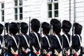 The royal guard of Denmark changing, in Copenhagen