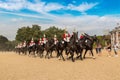 Royal Guards in Admiralty House in London Royalty Free Stock Photo