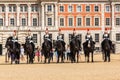 Royal Guards in Admiralty House in London Royalty Free Stock Photo