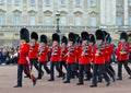 The Royal Guards, London Royalty Free Stock Photo