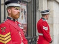 Royal guards near Whitehall