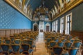 The royal hall in the culture palace in Iasi, Romania