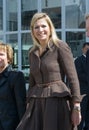 Royal Highness Princess Maxima Royalty Free Stock Photo