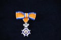 Royal honor as a member of the order of Oranje Nassau, which is often awarded to people who volunteer for a long time for society