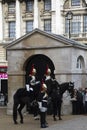 Royal horse guards Royalty Free Stock Photo