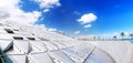 Royal Library of Alexandria , Egypt. Panorama Royalty Free Stock Photo