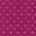 Royal lilies seamless tileable pattern