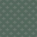 Royal lilies seamless tileable pattern