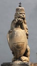 Royal Lion Statue, Hofburg Palace in Vienna Royalty Free Stock Photo