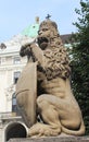 Royal Lion Statue, Hofburg Palace in Vienna