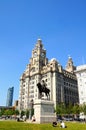 The Royal Liver Building, Liverpool. Royalty Free Stock Photo