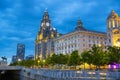 Royal Liver Building, Liverpool, UK Royalty Free Stock Photo