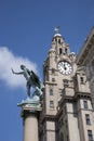 Royal Liver Building; Pier Head; Liverpool