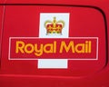 Royal Mail Logo on a Delivery Van