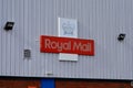 Royal Mail logo in Opal Business Park in Stone