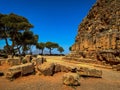 The Royal Mausoleum of Mauretania in Tipaza province, Algeria Royalty Free Stock Photo