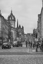 Royal Mile Edinburgh City, Scotland.