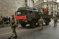 The Lord Mayor show in London 2019 with The Royal Military Police RMP