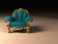 Royal modern armchair